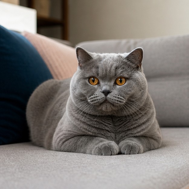 British Shorthair Fotoğrafları: 4 Gerçekçi Yaşam Karesi