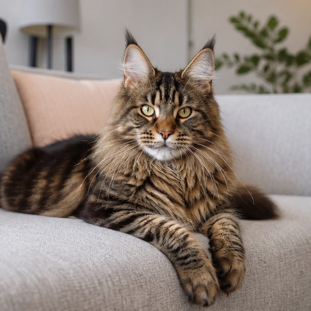 Maine Coon Fotoğrafları: 4 Gerçekçi Yaşam Karesi