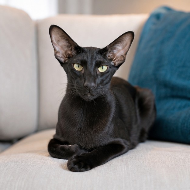 Oriental Shorthair Fotoğrafları: 4 Gerçekçi Yaşam Karesi