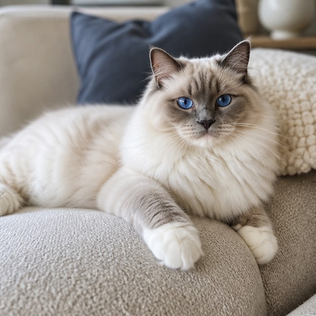 Ragdoll Fotoğrafları: 4 Gerçekçi Yaşam Karesi