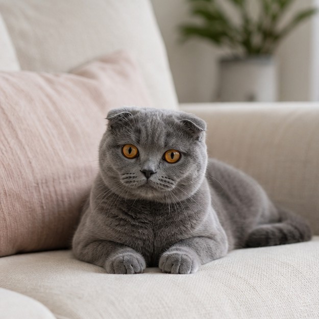 Scottish Fold Fotoğrafları: 4 Gerçekçi Yaşam Karesi