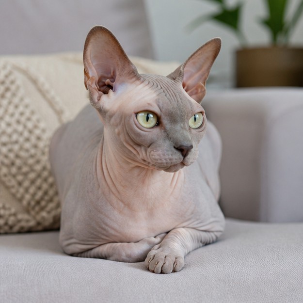 Sphynx Fotoğrafları: 4 Gerçekçi Yaşam Karesi