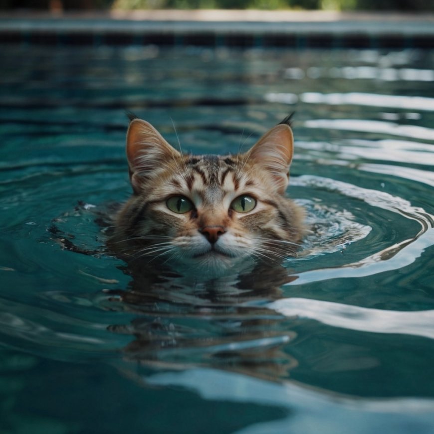 KEDİLER VE YÜZME, KEDİLERİN SUYA İLGİSİ VE YÜZME YETENEKLERİ — Fakat, kedilerin yüzme sırasında genellikle gergin oldukları ve stresli bir şekilde hareket ettikleri gözlemlenmiştir.