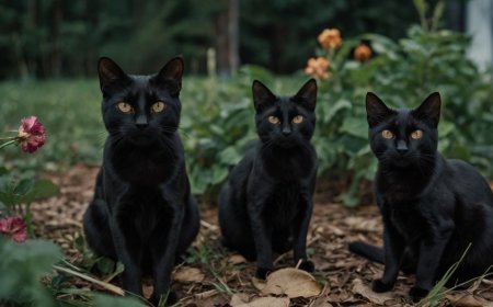 Siyah Kedilerin Gizemli Dünyası