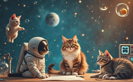 Bilime Adını Yazdırıp Tarihe Geçen 3 Kedi