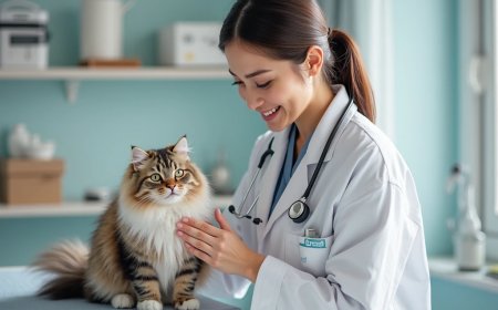 Kedilerin Sağlığı İçin Düzenli Veteriner Kontrolü Şart