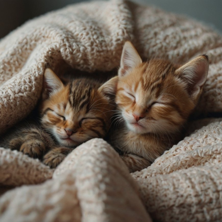 KEDİ YAVRULARINDA UYKU DÜZENİ VE GELİŞİMİ, NE KADAR UYURLAR VE NEDEN ÖNEMLİDİR?